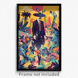 Mexican Movie Poster - Coarse Movie Theatre (Mexico Retro Film Art Print)