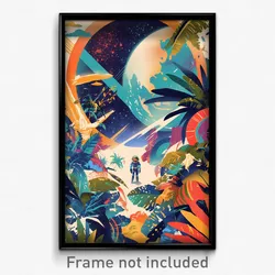 Mexican Movie Poster - Remarkable Space (Mexico Retro Film Art Print)