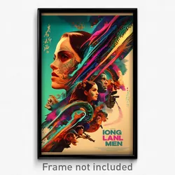 Mexican Movie Poster - Long Lane (Mexico Psychedelic Art Retro Film Print)