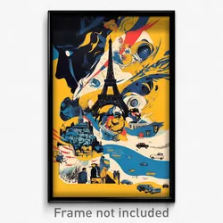 French Movie Poster - Outlandish Board Game (France Retro Film Art Print)