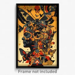 Indonesian Movie Poster - Flat Apiary (Indonesia Retro Film Art Print)