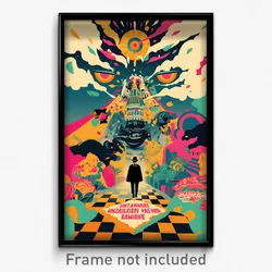 Spanish Movie Poster - Unwelcoming Parsonage (Spain Retro Film Art Print)