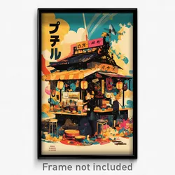Vietnamese Movie Poster - Shiny Hot Dog Stand (Vietnam Retro Film Art Print)