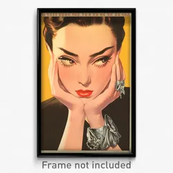 Thai Movie Poster - Woman Feeling Dismay, Lovely Metal Boots (Art Print)