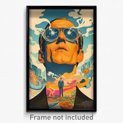 German Movie Poster - Man Feeling Politeness, Enchanting Glasses (Art Print)