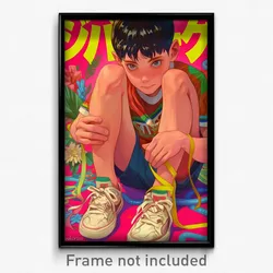 Thai Movie Poster - Boy Feeling Paranoid, Crafty Ankle Ribbon (Art Print)