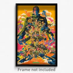 Mexican Movie Poster - Boy Feeling Driven, Royal Multicolored Bodysuit (Print)