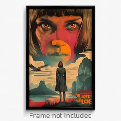 German Movie Poster - Woman Feeling Grumpiness, Mellow Print (Germany Art Print)