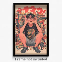 Indonesian Movie Poster - Man Feeling Offended, Fantastic Grey Shorts (Print)