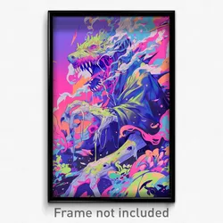 Art Poster - Cool Warren (Psychedelic Trippy Weird 11x17 Print)