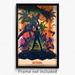 Indonesian Movie Poster - Tall Park (Indonesia Psychedelic Art Retro Film Print)