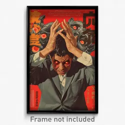 Chinese Movie Poster - Man Feeling Boredom, Realistic Grey Sleeves (Art Print)