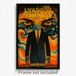 Brazilian Movie Poster - Man Feeling Vicious, Elegant Striped Necktie (Print)