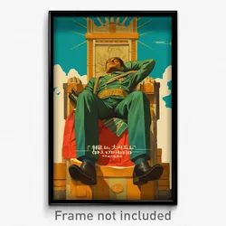 Mexican Movie Poster - Man Feeling Serenity, Strange Elbow Pads (Art Print)