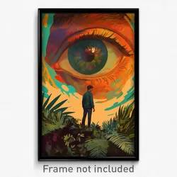 Spanish Movie Poster - Boy Feeling Apprehension, Comfortable Layered (Art Print)