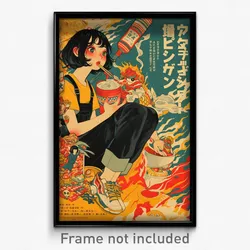 Japanese Movie Poster - Flat Boiler Room (Japan Retro Film Art Print)