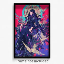 Art Poster - Tattered Kame (Psychedelic Trippy Weird 11x17 Cartoon Print)