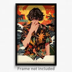 Indonesian Movie Poster - Boy Feeling Tension, Exotic Shirt Overhang (Art Print)