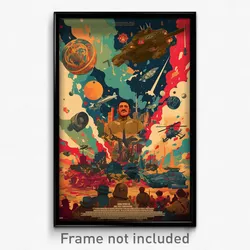Mexican Movie Poster - Sharp Battlefield (Mexico Retro Film Art Print)