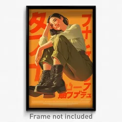 Indonesian Movie Poster - Woman Feeling Optimistic, Adorable Boots (Art Print)