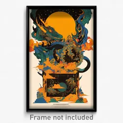 Brazilian Movie Poster - Valuable Chest (Brazil Retro Film Art Print)