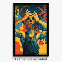 Spanish Movie Poster - Man Feeling Anger, Athletic Multi Strapped (Art Print)