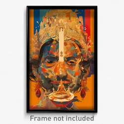 Bollywood Movie Poster - Cultured New York (India Retro Hindi Film Art Print)
