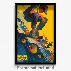 French Movie Poster - Boy Feeling Vicious, Adorable Cropped Vest (Art Print)