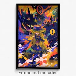 Art Poster - Far Summit (Psychedelic Trippy Weird 11x17 Print)