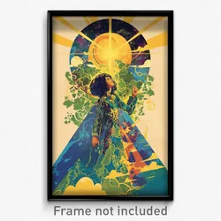 Brazilian Movie Poster - Shiny Well (Brazil Psychedelic Art Retro Film Print)