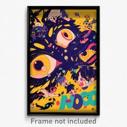French Movie Poster - Rural Zoo (France Psychedelic Trippy Art Retro Film Print)