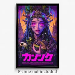 Icelandic Movie Poster - Haunted Thai City (Iceland Retro Film Art Print)