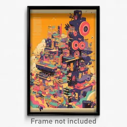 German Movie Poster - Adorable Record Store (Germany Retro Film Art Print)