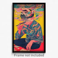 Vietnamese Movie Poster - Boy Feeling Weak, Handmade Footwear Bow (Art Print)