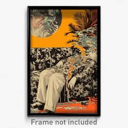 Bollywood Movie Poster - Black And White Couch (India Hindi Film Art Print)