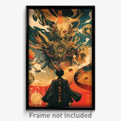 Korean Movie Poster - Boy Feeling Ennui, Mysterious Band Uniform (Art Print)