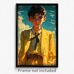 Greek Movie Poster - Boy Feeling Cruelty, Nifty Suit (Greece Film Art Print)
