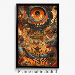 Thai Movie Poster - Miniature Armoury (Thailand Retro Film Art Print)