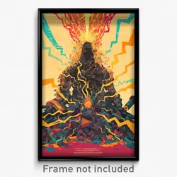 Mexican Movie Poster - Electric Body (Mexico Psychedelic Art Retro Film Print)