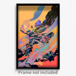 Art Poster - Perfect Gutter (Psychedelic Trippy Weird 11x17 Cartoon Print)