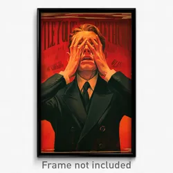German Movie Poster - Boy Feeling Shocked, Remarkable Black Suit (Art Print)