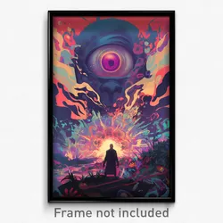 Brazilian Movie Poster - Nocturnal Conquest (Brazil Retro Film Art Print)