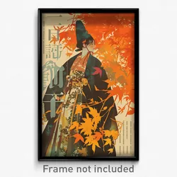 Chinese Movie Poster - Woman Feeling Tenderness, Thick Hakama Pants (Art Print)