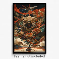 Movie Art Poster - Outlandish Muster (Psychedelic Retro Weird Film Print)