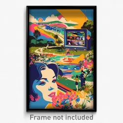Brazilian Movie Poster - Fabulous Television (Brazil Retro Film Art Print)