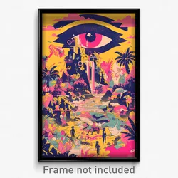 Indonesian Movie Poster - All Over The Place Commune (Indonesia Film Art Print)