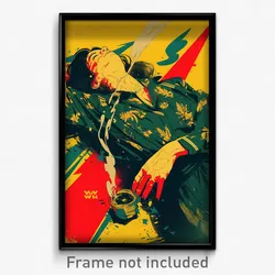 Brazilian Movie Poster - Woman Feeling Helpless, Perfect Taut Clothes (Print)