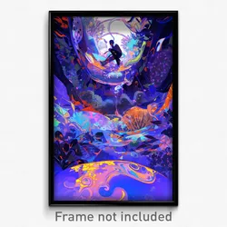 Art Poster - Unrealistic Glass (Psychedelic Trippy Weird 11x17 Print)