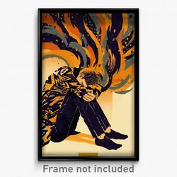 Icelandic Movie Poster - Man Feeling Sorrow, Beautiful Brown Pants (Art Print)
