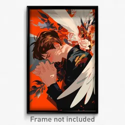 Indonesian Movie Poster - Boy Feeling Infuriated. Asymmetrical Wings